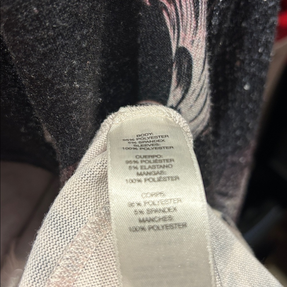 Chicos Printed full Zip-Front Women's Jacket in Black and Pink. Chico 2 medium? - Picture 10 of 12